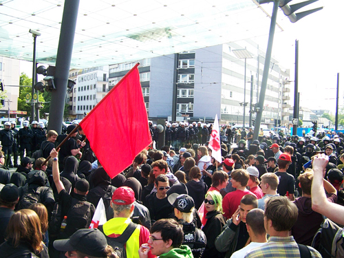 Im Polizeikessel am HBF