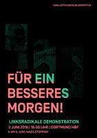 Plakat Für ein besseres Morgen