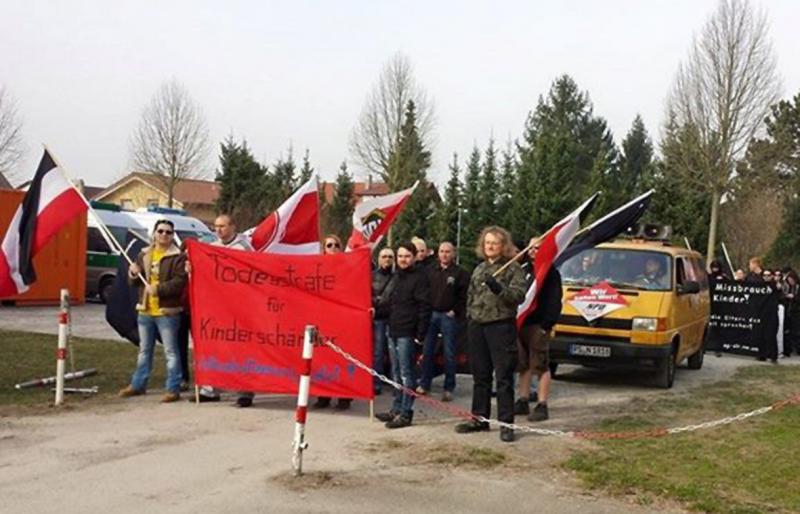 Nazi-Demo am 21.03.2015 in Sinsheim