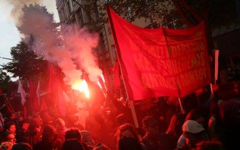 Berlin: 1. Mai-Demo (1)