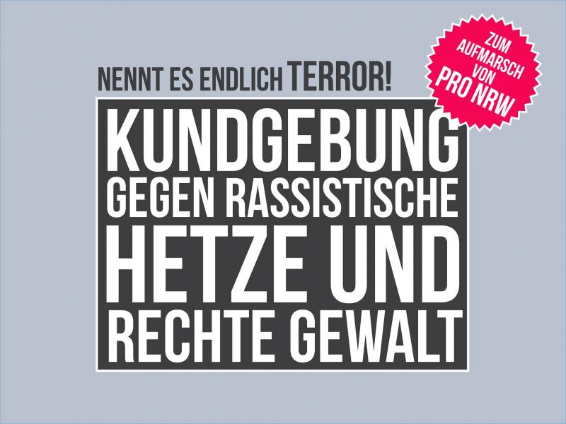 Kundgebung von Pro NRW verhindern