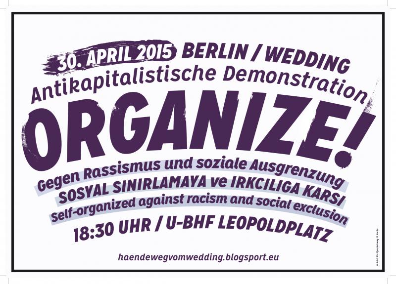 Heraus zum 30.04.2015!