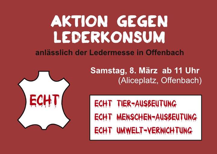 Anti-Lederaktion-Offenbach