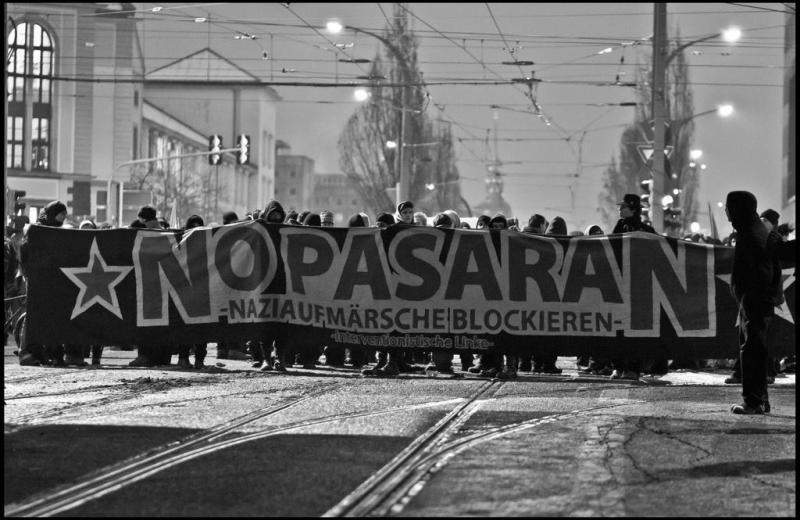 No pasaran! Naziaufmärsche blockieren!