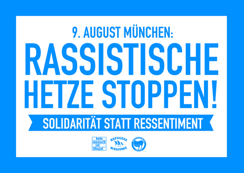 Rassistische Hetze stoppen!