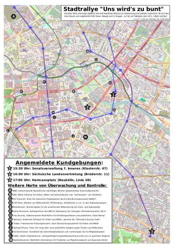 Fahrradrallye "Uns wirds zu bunt"