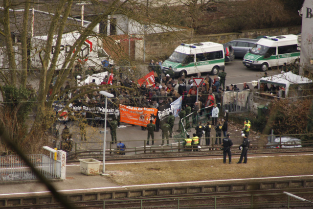 Die Blockade von oben 