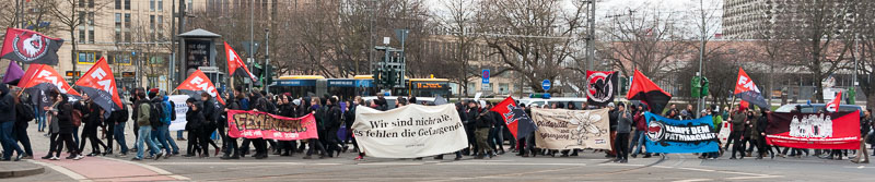 Demonstration zum 8. März