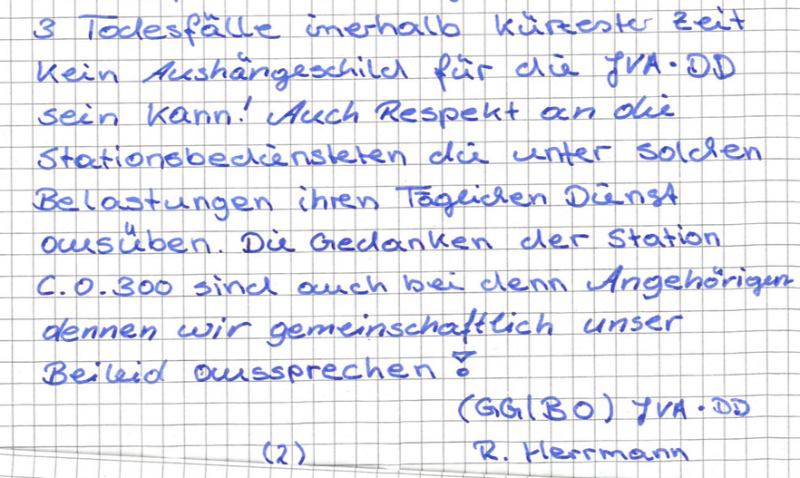 Brief der GG/BO