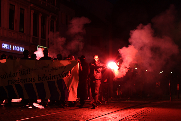 Sponit für die Refugees in Hellersdorf 1