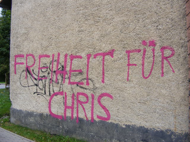 Freiheit für Chris