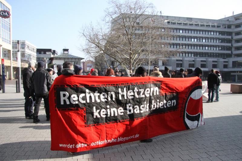 gegen rechte Hetzer!