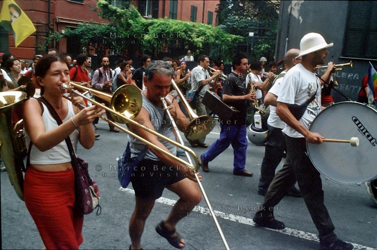 Genova 2001 - manifestazione