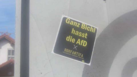 Ganz Bichl hasst die AfD