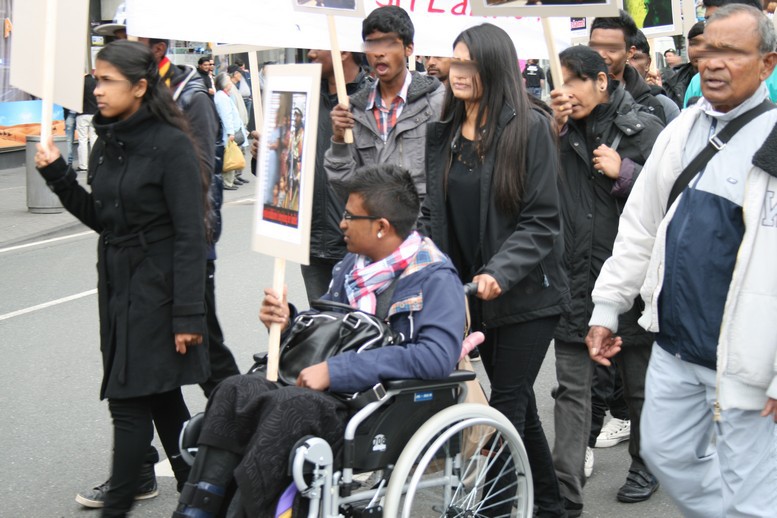  „Tamils Genocide Day“ Gedenk-Demonstration Düsseldorf von 18. Mai.