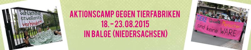 Aktionscamp gegen Tierfabriken