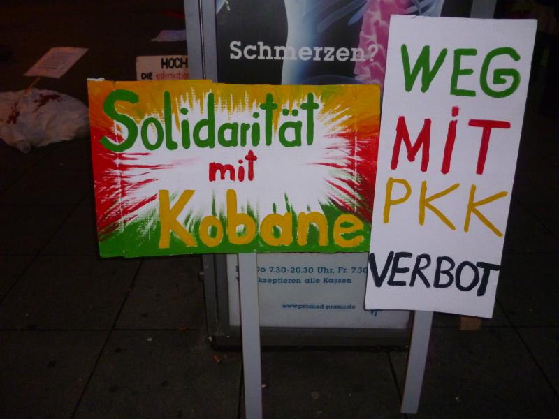 Kundgebung, Stoppt den IS - Solidarität mit Rojava 3