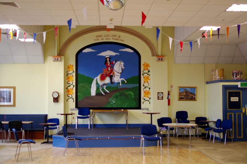 Orange Hall in der Shankill Road