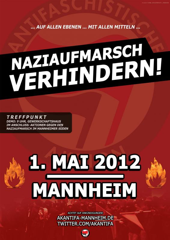 Plakat zum 1. Mai