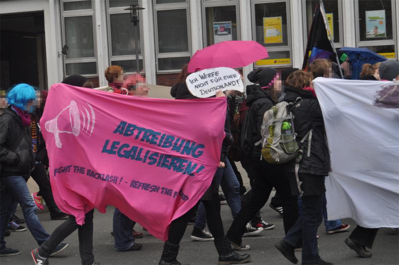 My body my choice – Demo in Münster 7