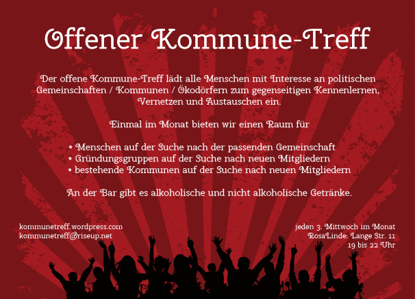 Offener Kommune-Treff in Leipzig