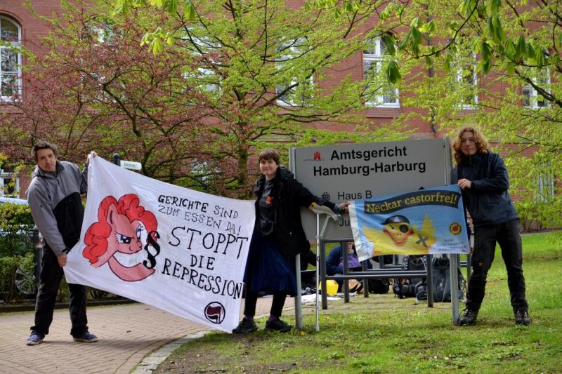 Prozess Urantransportblockade Harburg