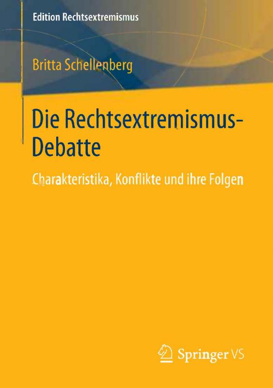 Die Rechtsextremismusdebatte Cover