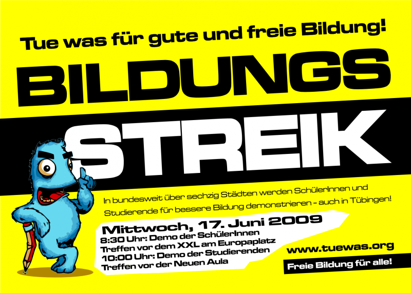 Bildungsstreik Tübingen