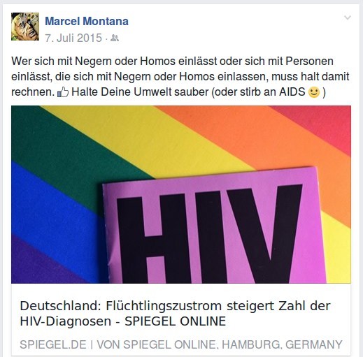 Marcel Grauf über "Neger" und "Homos", 07.07.2015