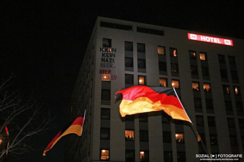 Proteste gegen Bärgida, 09.03.2015