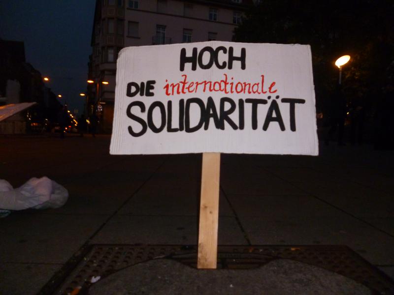 Kundgebung, Stoppt den IS - Solidarität mit Rojava 2