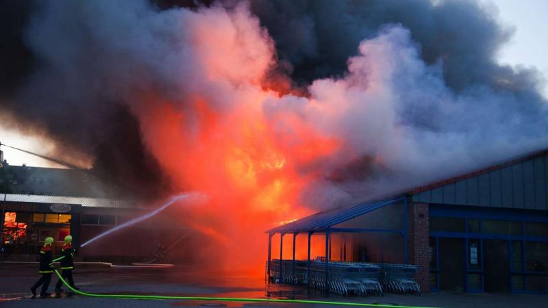 Die Feuerwehr war seit dem frühen Samstagmorgen im Einsatz