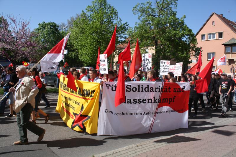 Für Solidarität und Klassenkampf