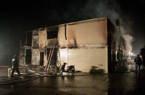 Mehrere Verletzte bei Brand in Asylbewerber-Unterkunft