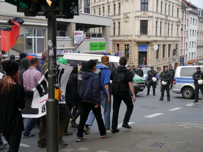 Autonomer 1.Mai 2014 @ Hochstraße Wuppertal