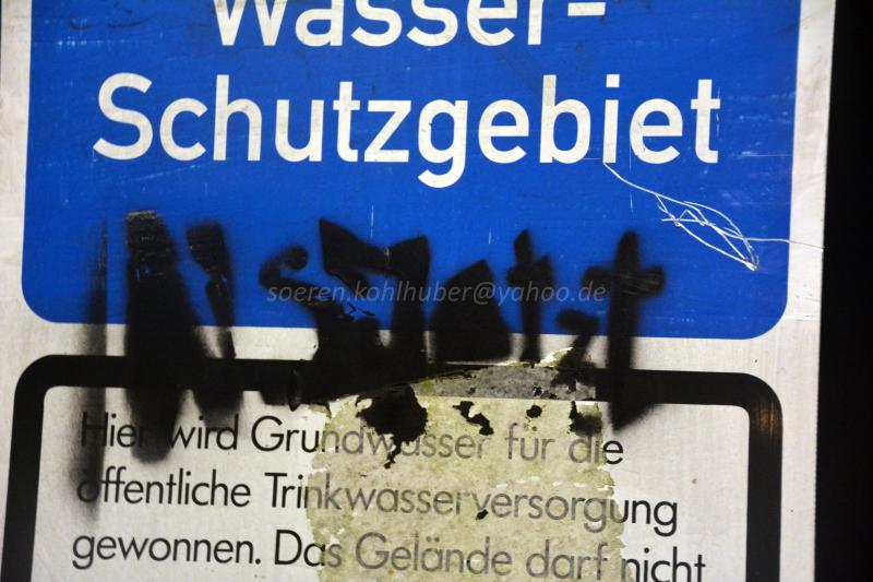 "NS jetzt"-Schmierereie aus FN-Buch-Zeiten