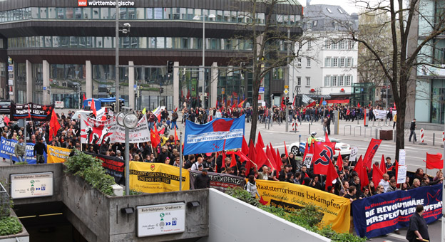 2013 auf dem Stuttgarter Rotebühlplatz