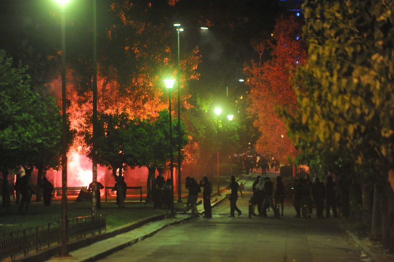 Athen, 18.06.2015 - vor dem Polytechnio