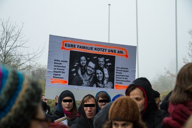 Protest gegen Compact-Konferenz 2013