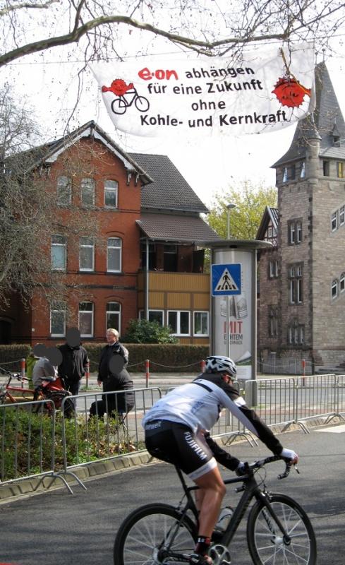 Baumkletterkation bei Tour d'Energie in Göttingen 2013