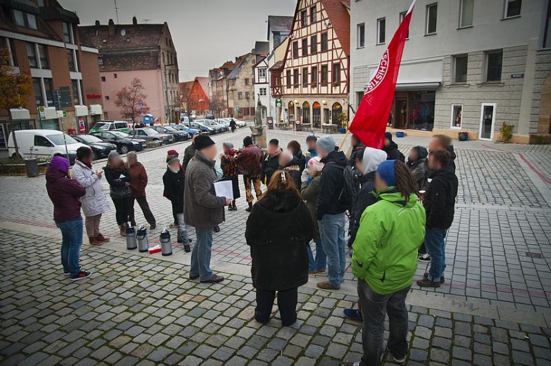 Antifa Aktionsreihe und Stadtspazigergang - 1