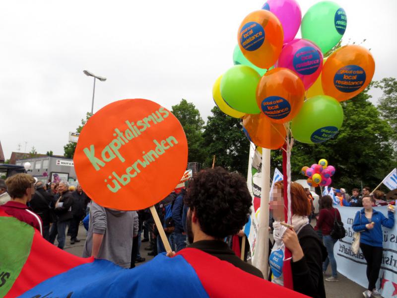 1.Mai 2014 Auftakt Karlstraße