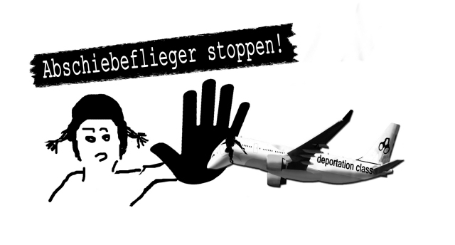 Abschiebeflieger stoppen!