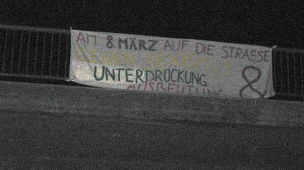 Auf die Straße am 8. März