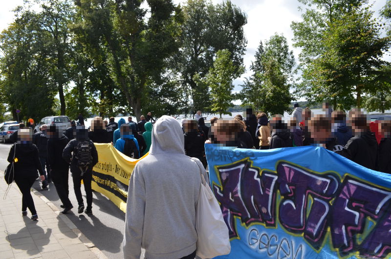 Demonstration in Waren