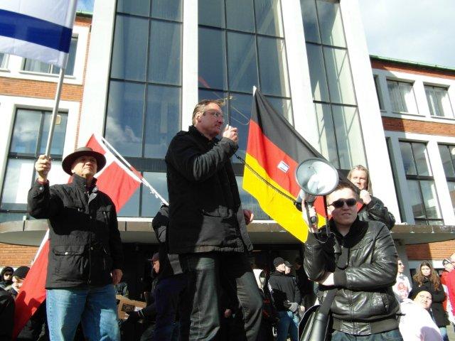 Michael Stürzenberger und Christopher von Mengersen in Aarhus