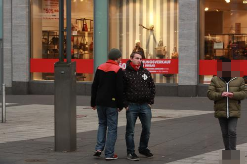 Rassistische Pöbler - Republikaner Kundgebung 04.02.17 Bochum