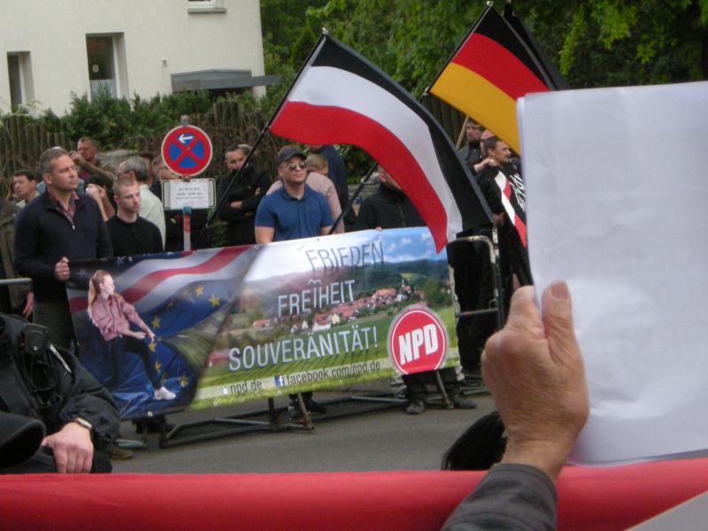 Neonazis in Karlshorst (9)