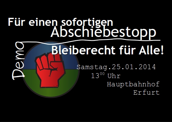 Abschiebestopp Flyer