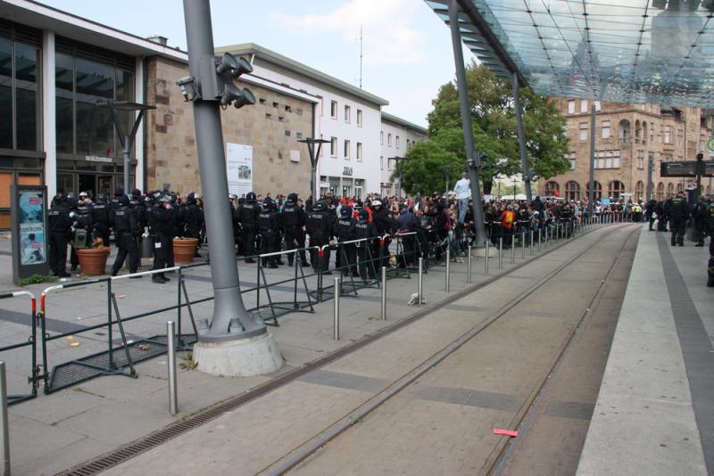 Der Kessel vor dem Heilbronner Bahnhof (Quelle: www.woschod.de)